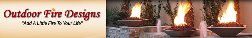 Outdoor Fire Designs - Tiki Torches, Fire pits, water features